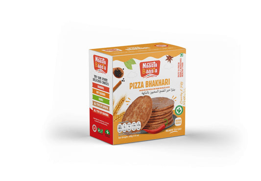 Pizza Bhakhari - 200g (Vacuum Packed) | Naasta Baasta