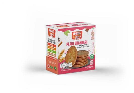Plain Bhakhari - 200g (Vacuum Packed) | Naasta Baasta